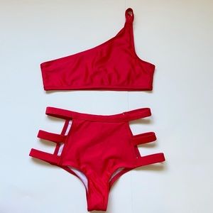 New Fashion Nova Cutout Bikini Swimsuit Small